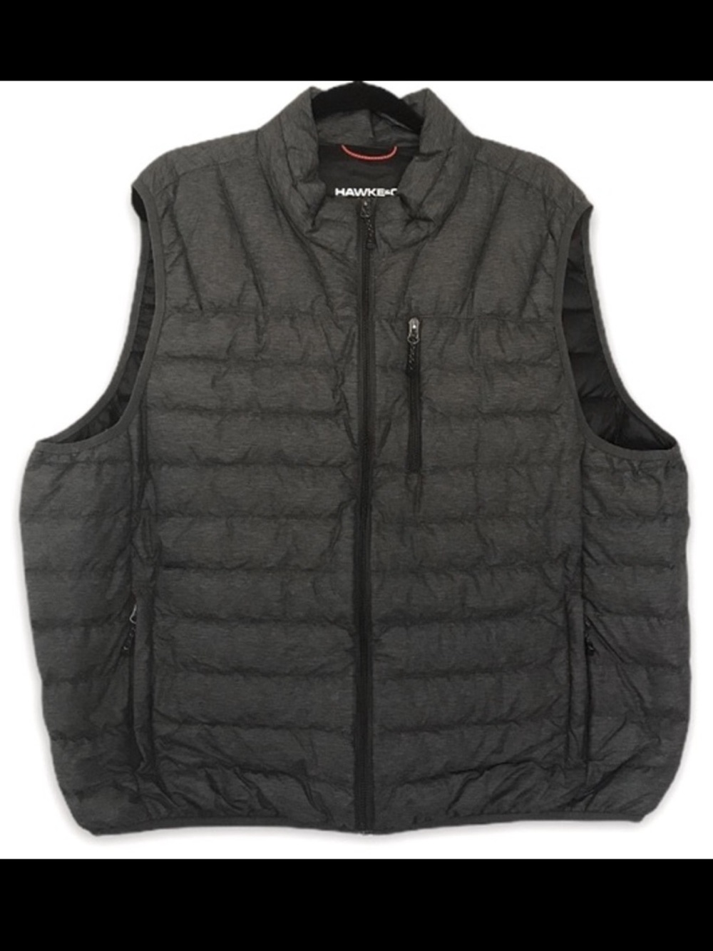 Hawke & Co. Sport Charcoal Duck Down Packable Puffer Vest
